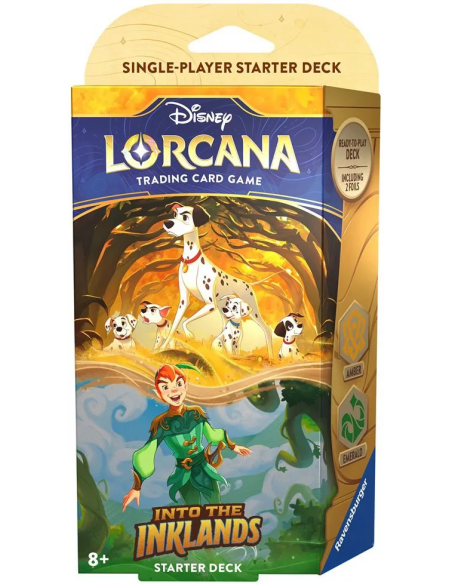 Into the Inklands: 101 Dalmatians / Peter Pan - Amber / Emerald Starter Deck (English)  - 