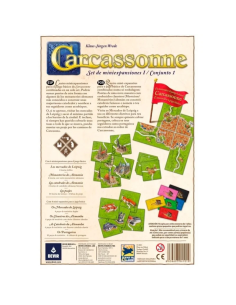 Carcassonne: Expansiones Reunidas Set de miniexpansiones 1  - Amplía tu colección de Carcassonne y dale un toque germánico con e