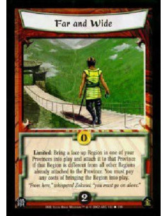 Far and Wide  - Limited: Bring a face-up Region in one of your Provinces into play and attach it to that Province if that Region