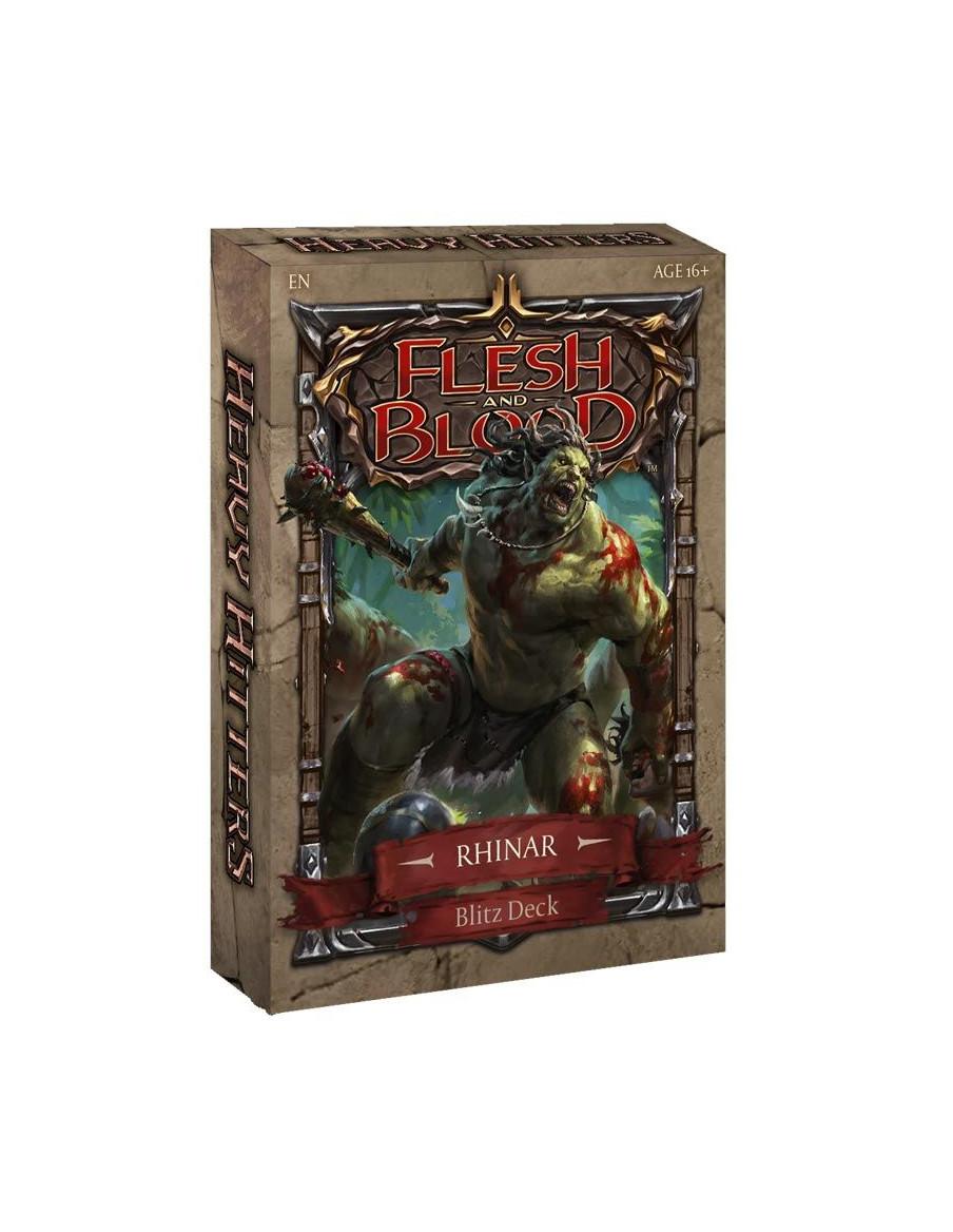Heavy Hitters Rhinar Blitz Deck. Flesh and Blood (inglés)  - 