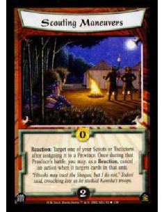 Scouting Maneuvers  - Reaction: Target one of your Scouts or Tacticians after assigning it to a Province. Once during that Provi