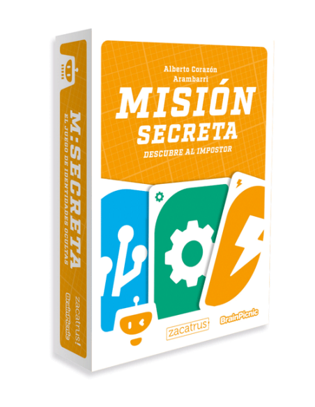 Mision Secreta . Juego de Mesa  - En este juego de roles ocultos tienes una importante misión: construir un robot. Parece sencil