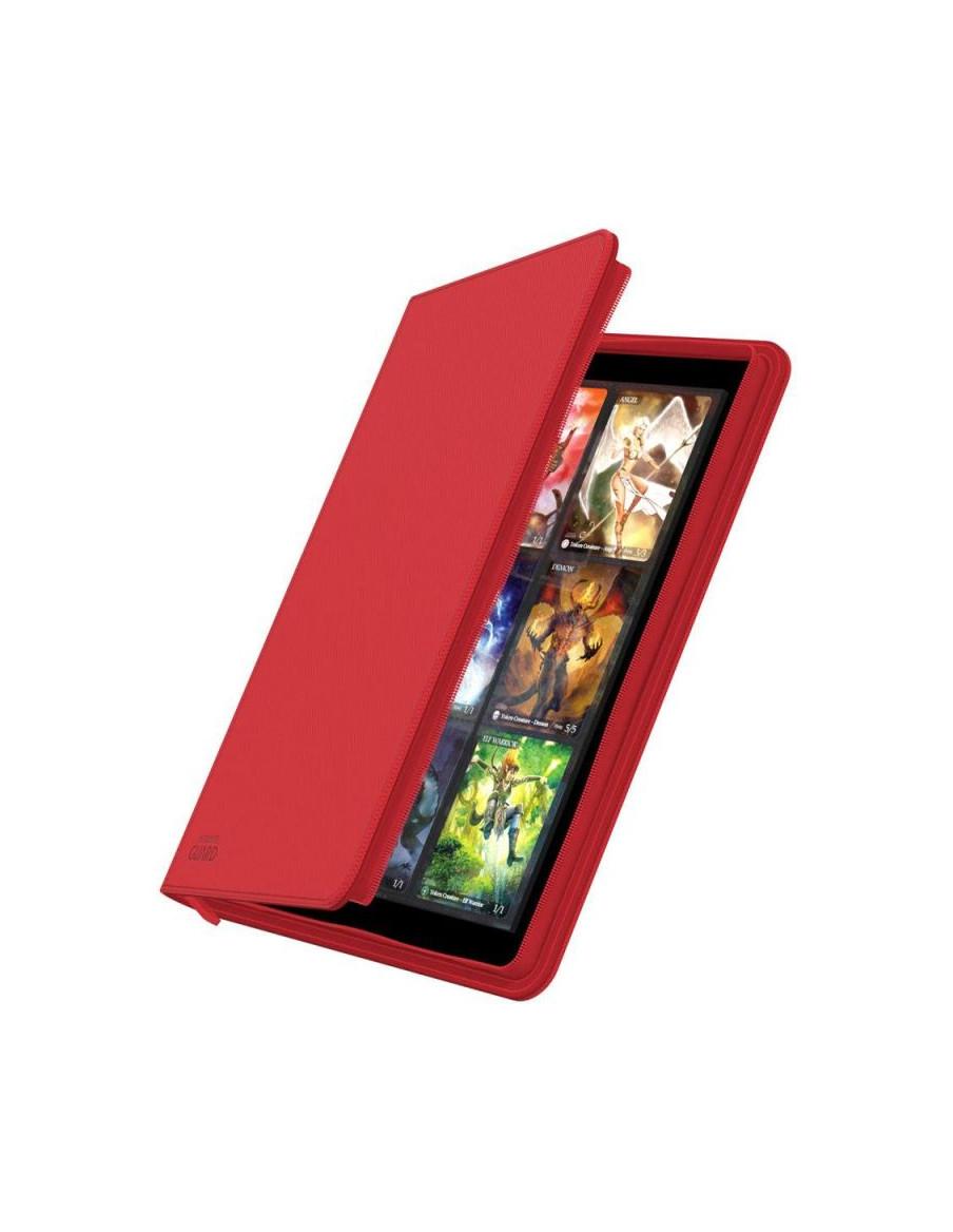 Ultimate Guard Binder Zipfolio Red (9 Pockets)  - Ultimate Guard Binder Zipfolio Red (9 Pockets)