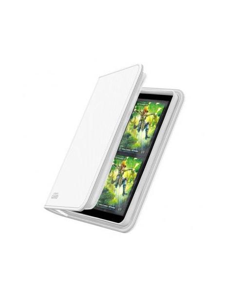 Carpeta Ultimate Guard Zipfolio Xenoskin Blanco (9 Bolsillos)  - Carpeta Ultimate Guard Zipfolio Blanco (9 Bolsillos) 2
