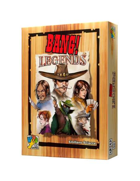 Bang! Legends  - Leyendas
Encarna a las versiones legendarias de los clásicos personajes de BANG! Lleva a cabo hazañas heroicas 