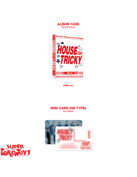 XIKERS - HOUSE OF TRICKY: Doorbell Ringing (1st Mini Album )  - XIKERS - HOUSE OF TRICKY: Doorbell Ringing (1st Mini Album )STAR