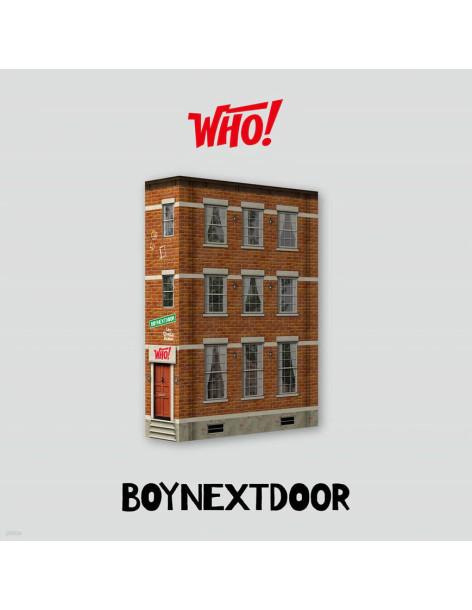 BOYNEXTDOOR - WHO (1st Single)  - BOYNEXTDOOR - WHO (1st Single)  2 versiones: Who (edificio de ladrillos) / Crunch (caja de cer 2