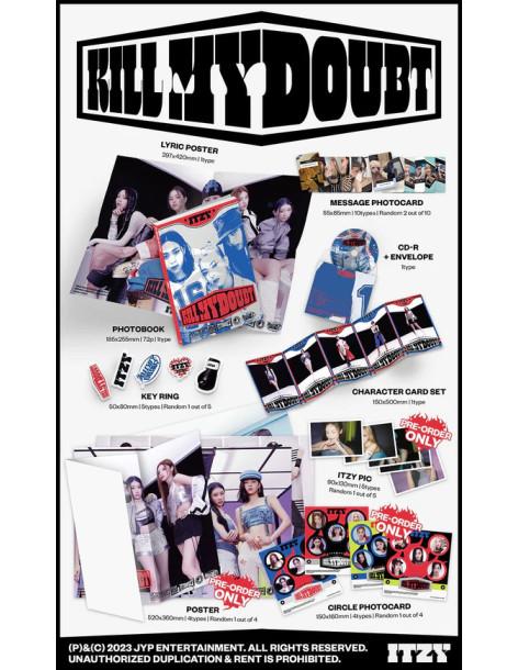 ITZY - Kill My Doubt (7th Mini Album) (Limited Ver.) + Pre-Order Benefits  - ITZY - Kill My Doubt (7th Mini Album) (Limited Ver. 2