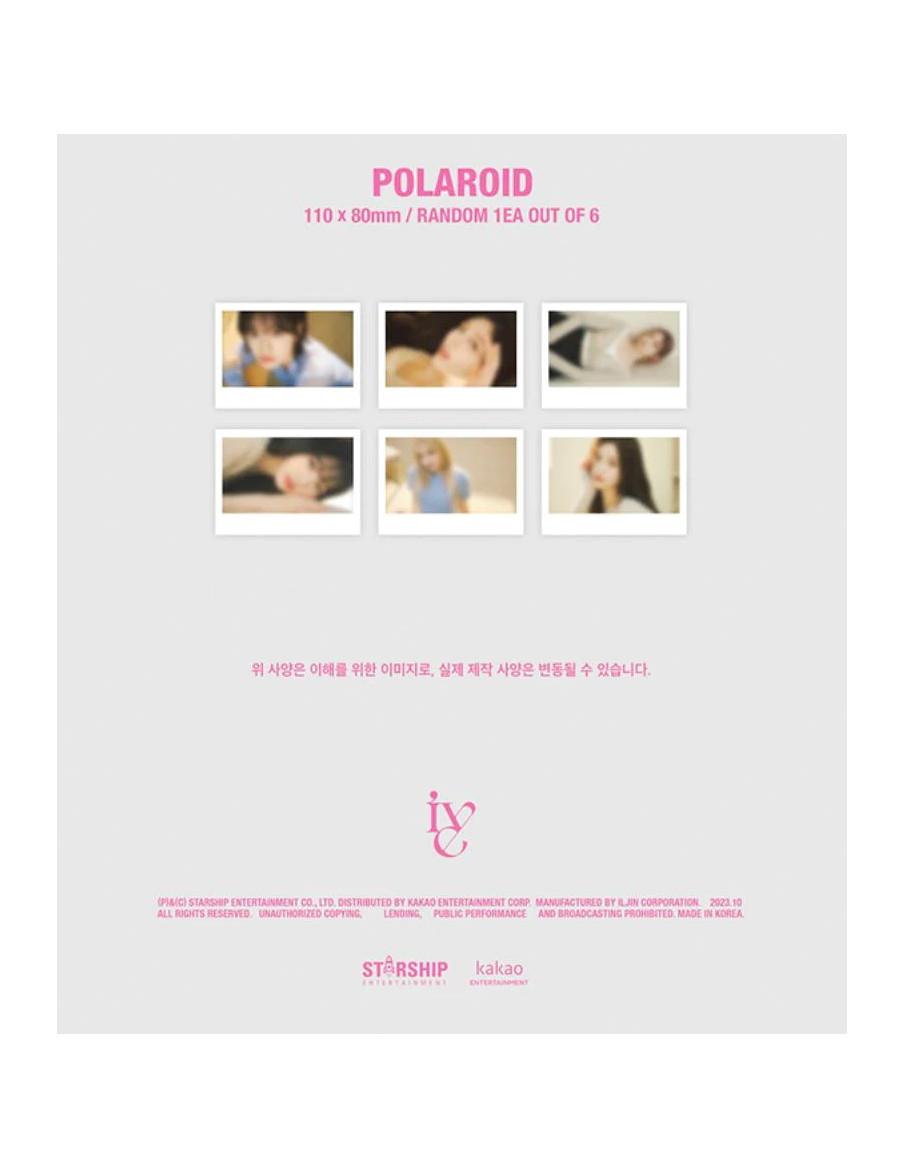 IVE- I've Mine (1st EP Album)  - IVE- I've Mine (1st EP Album)Either Way (fondo rosa, letras rojas); Off the Record (fondo rojo,