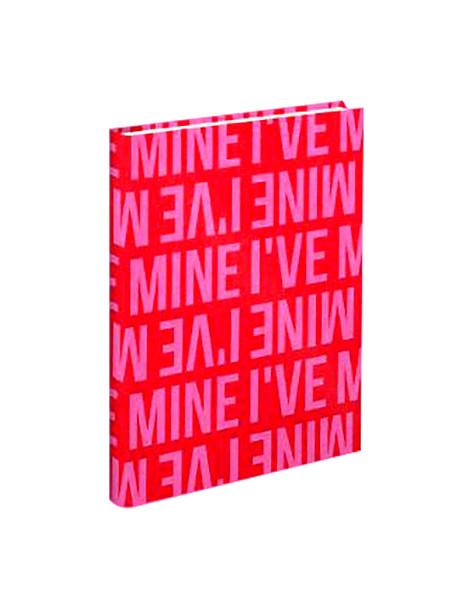 IVE- I've Mine (1st EP Album)  - IVE- I've Mine (1st EP Album)Either Way (fondo rosa, letras rojas); Off the Record (fondo rojo, 2