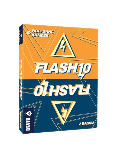 Flash 10  - ¡Si parpadeas, quizás te lo pierdes! En Flash 10 todos los jugadores juegan al mismo tiempo y tratan de crear una fi