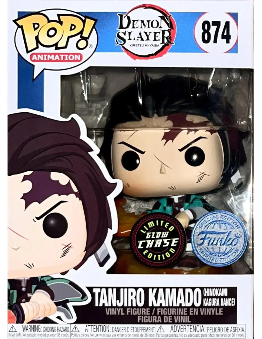 Funko Pop. Tanjiro Kamado  (Kagura Dance). Chase.  Demon Slayer. Kimetsu no Yaiba  - Funko Pop. Tanjiro Kamado. Demon Slayer. Ki