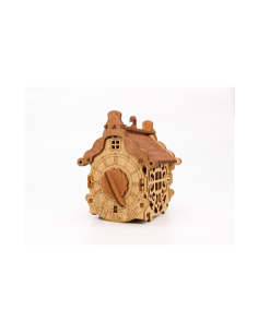 Gift Puzzlebox - Wooden Gift Vault - New Year Tree  - Gift Puzzlebox - Wooden Gift Vault - New Year Tree