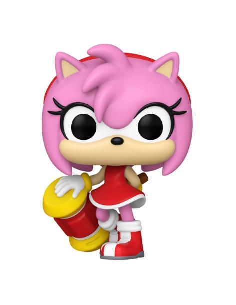 Funko Pop Amy Rose. Sonic the Hedgehog  - Figura de aprocimadamente 10 centímetros de alto del personaje de Amy del videojuego d 2