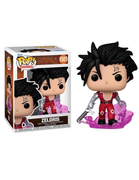 Funko Pop Zeldris. the Seven Deadly Sins  - Figura de vinilo de aproximadamente 9 centímetros del personaje de Zeldris.