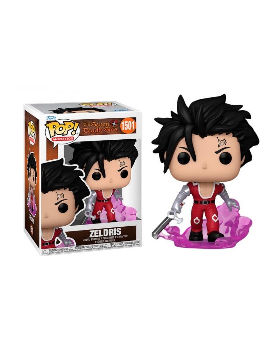Funko Pop Zeldris. the Seven Deadly Sins  - Figura de vinilo de aproximadamente 9 centímetros del personaje de Zeldris.