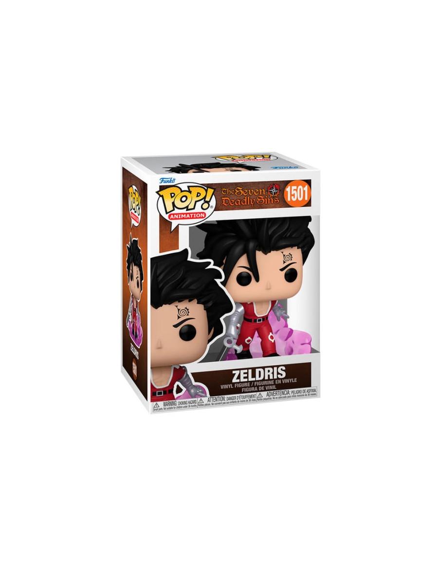 Funko Pop Zeldris. the Seven Deadly Sins  - Figura de vinilo de aproximadamente 9 centímetros del personaje de Zeldris.