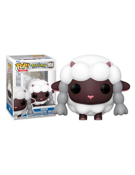 Funko Pop Wooloo. Pokémon  - Figura de vinilo aproximadamente 8cm de altura del Pokémon nº831 del que según la Pokédex "Su lana 