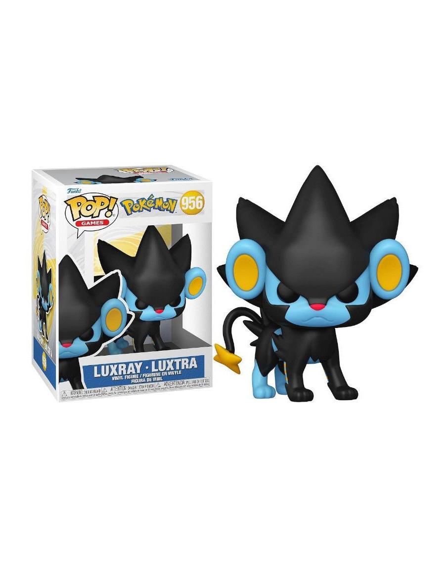 Funko Pop Luxray. Pokémon  - Figura de vinilo aproximadamente 10cm de altura del Pokémon nº405 del que según la Pokédex "Puede v
