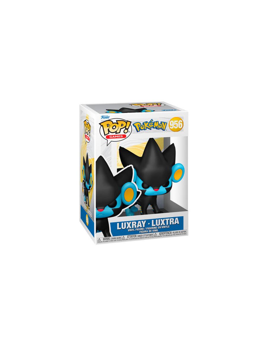 Funko Pop Luxray. Pokémon  - Figura de vinilo aproximadamente 10cm de altura del Pokémon nº405 del que según la Pokédex "Puede v