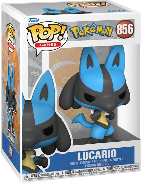 Funko Pop Lucario. Pokémon  - Figura Funko POP Lucario 856 Pokémon

Presentada en su caja original decorada con ventana 

Produc