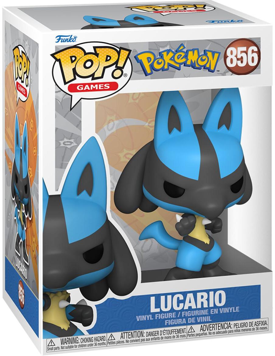 Funko Pop Lucario. Pokémon  - Figura Funko POP Lucario 856 Pokémon

Presentada en su caja original decorada con ventana 

Produc