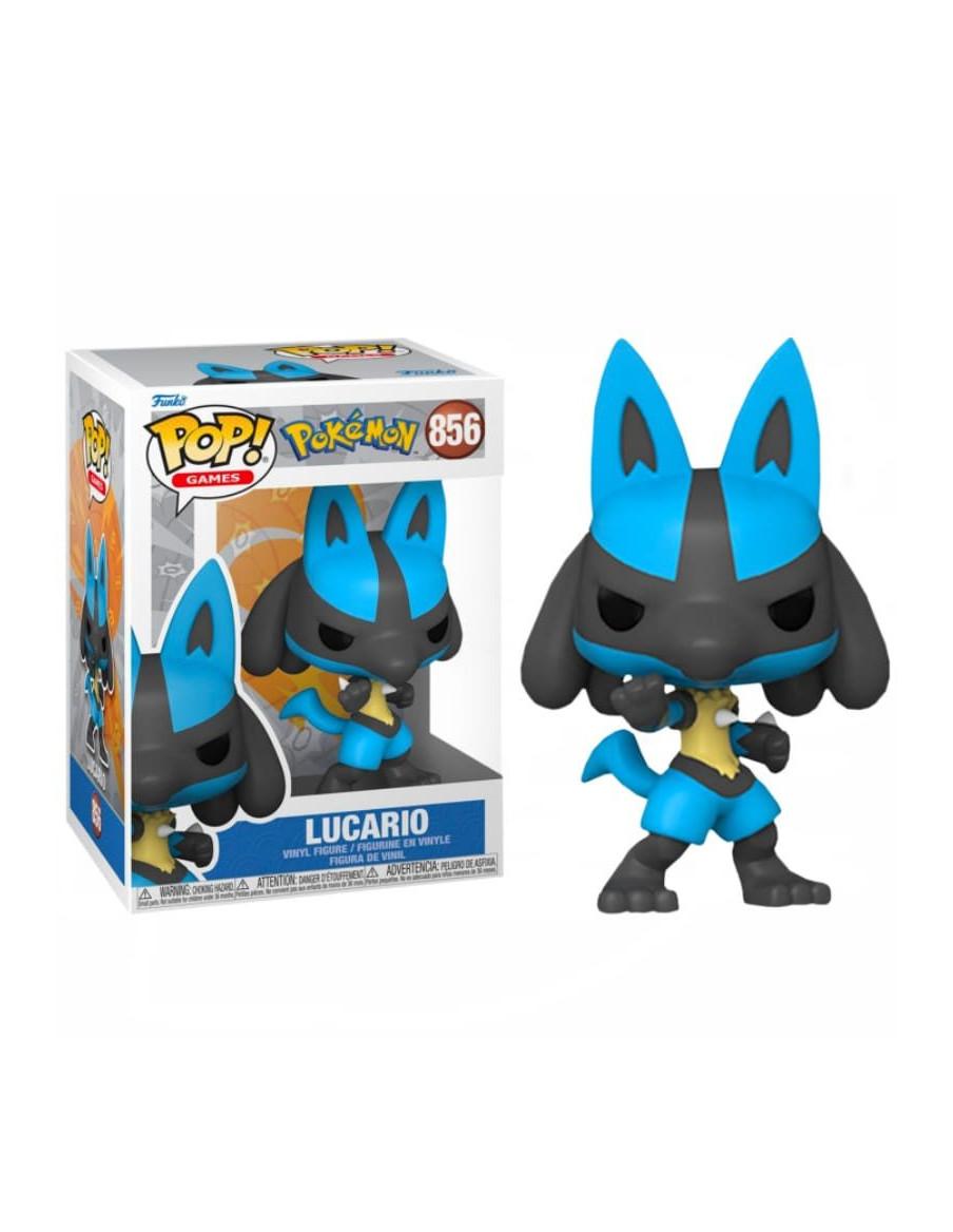 Funko Pop Lucario. Pokémon  - Figura Funko POP Lucario 856 Pokémon

Presentada en su caja original decorada con ventana 

Produc