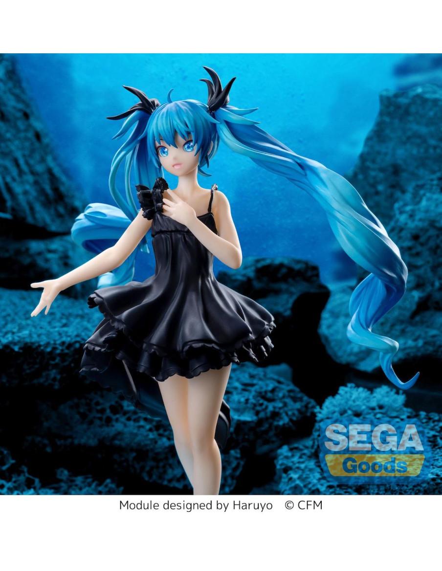 Figura Luminasta. Hatsune Miku Deep Sea Girl (Caja Dañada)  - Figura Luminasta. Hatsune Miku Deep Sea Girl 18cm PVC