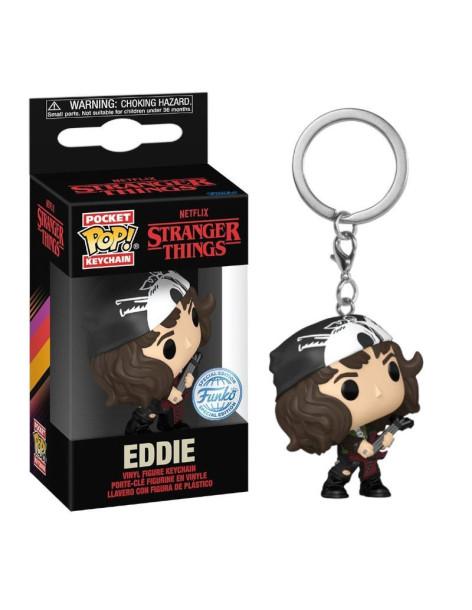 Pop Keychain Eddie with Guitar. Stranger Things  - 