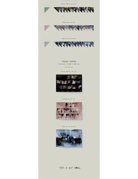 SEVENTEEN - FML (10th Mini Album)  - SEVENTEEN - FML (10th Mini Album)3 Versiones: A - Verde, B - Rosa, C - GrisContenido- Libro 2