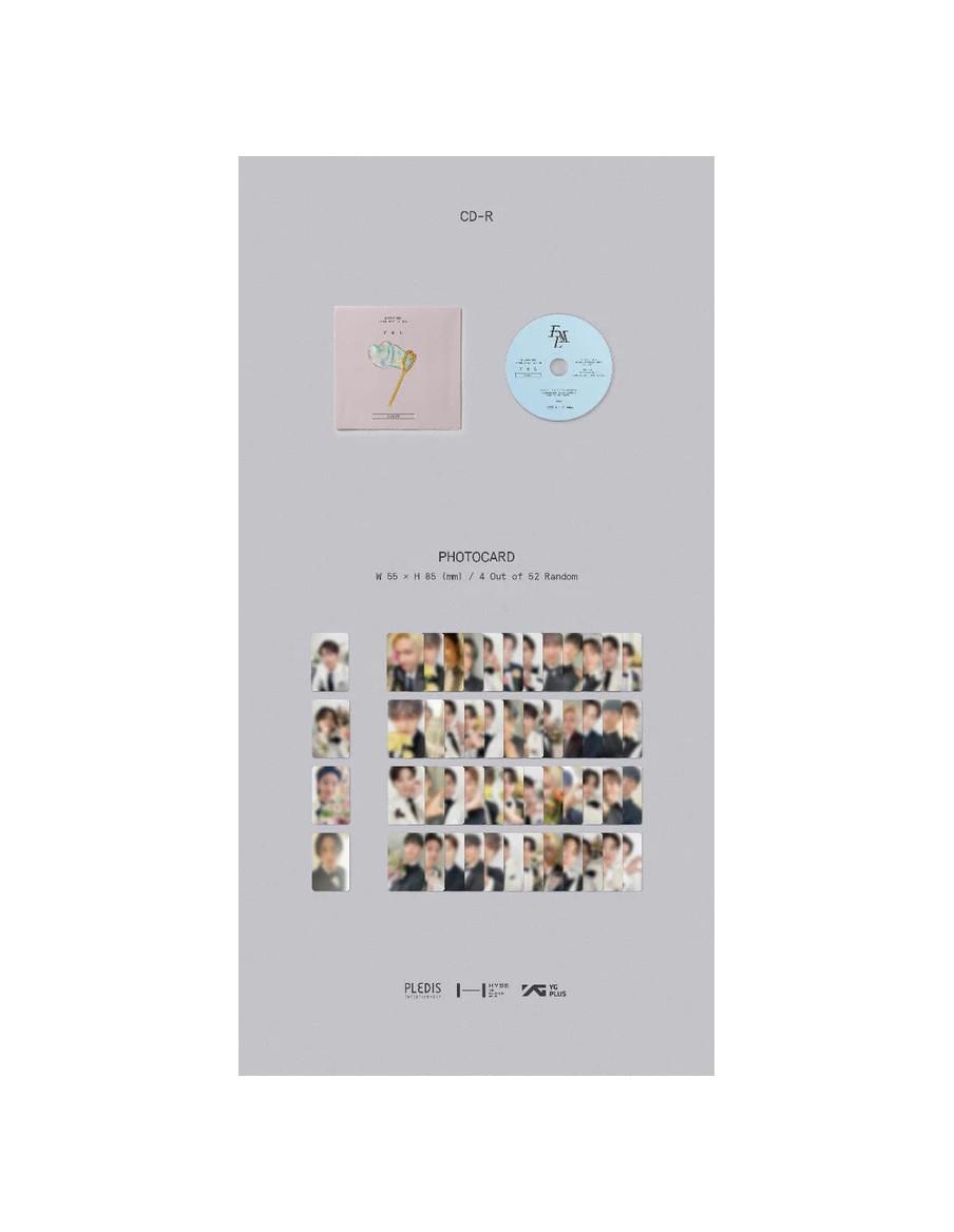 SEVENTEEN - FML (10th Mini Album) CARAT ver.  - SEVENTEEN - FML (10th Mini Album)CARAT Ver.Contenido
- Carpeta de tapa dura + fo