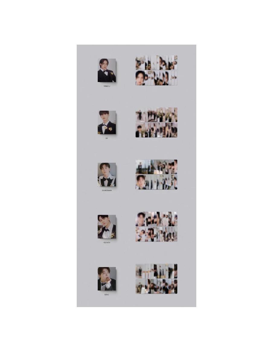 SEVENTEEN - FML (10th Mini Album) CARAT ver.  - SEVENTEEN - FML (10th Mini Album)CARAT Ver.Contenido
- Carpeta de tapa dura + fo