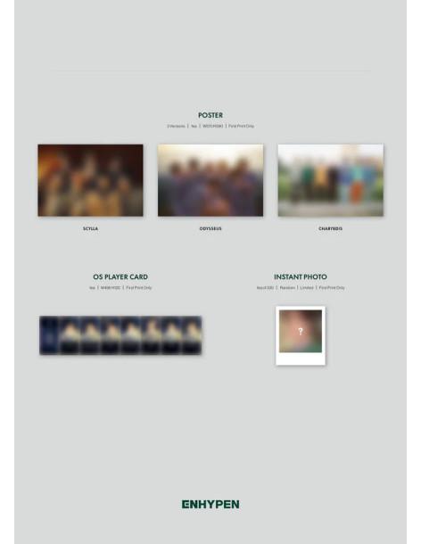 ENHYPEN - Dimension: Dilemma (1st Album)  - ENHYPEN - Orange Blood  (5th Mini Album)3 Versiones: Scylla - Morado, Odysseus - Nar 2