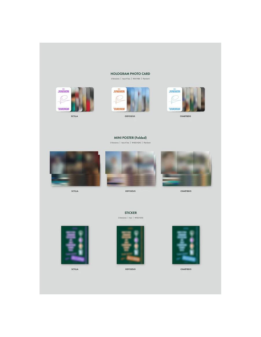 ENHYPEN - Dimension: Dilemma (1st Album)  - ENHYPEN - Orange Blood  (5th Mini Album)3 Versiones: Scylla - Morado, Odysseus - Nar