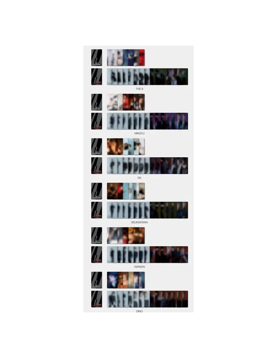 SEVENTEEN - Attacca (9th Mini Album) CARAT ver.  - SEVENTEEN - Attacca (9th Mini Album) CARAT ver.Versiones: Mingyu, Woozi, Seun