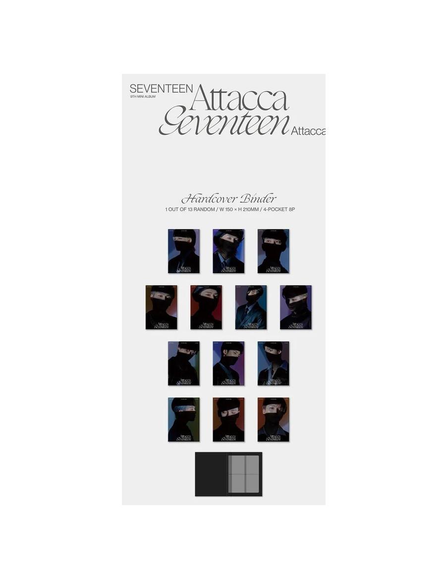 SEVENTEEN - Attacca (9th Mini Album) CARAT ver.  - SEVENTEEN - Attacca (9th Mini Album) CARAT ver.Versiones: Mingyu, Woozi, Seun