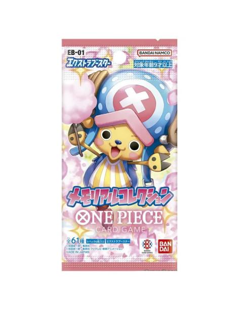 One Piece Memorial Collection EB01 Extra Booster: Sobre . JAPONÉS  -  One Piece Memorial Collection EB01 Extra Booster: Sobre . 