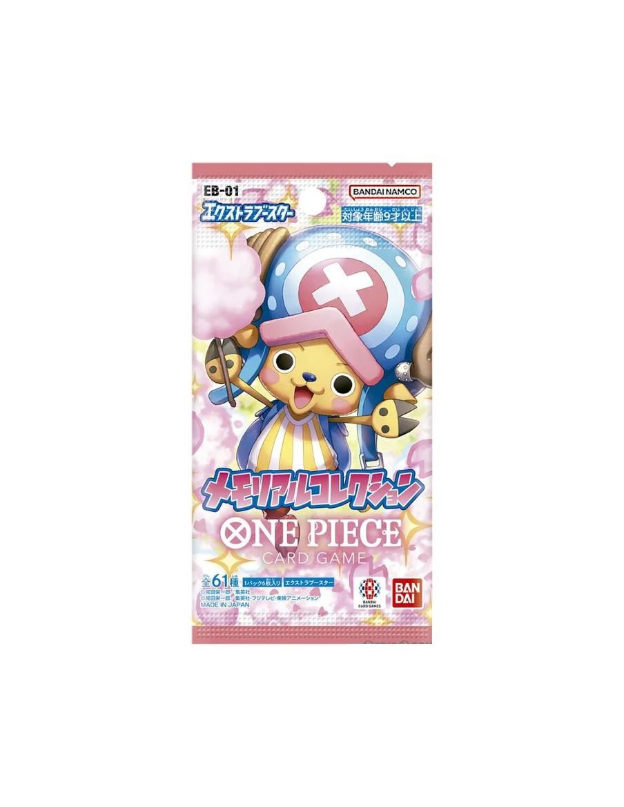 One Piece Memorial Collection EB01 Extra Booster: Sobre (Japonés)  -  One Piece Memorial Collection EB01 Extra Booster: Sobre . 