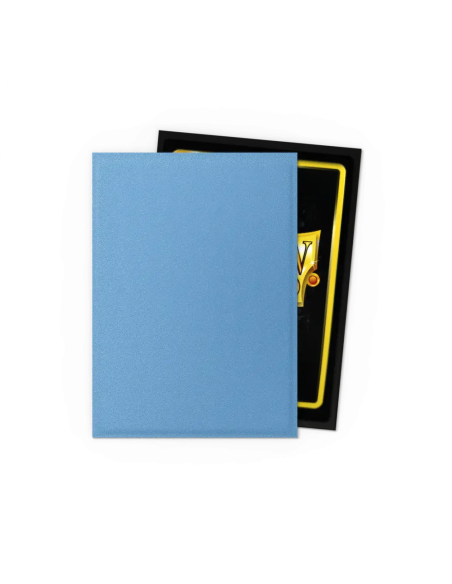 Dragon Shield Standard Size Sleeves (63x88mm) - Lagoon Dual Mate (100)  - Compatible with Magic The Gathering, Pokémon TCG, Digi