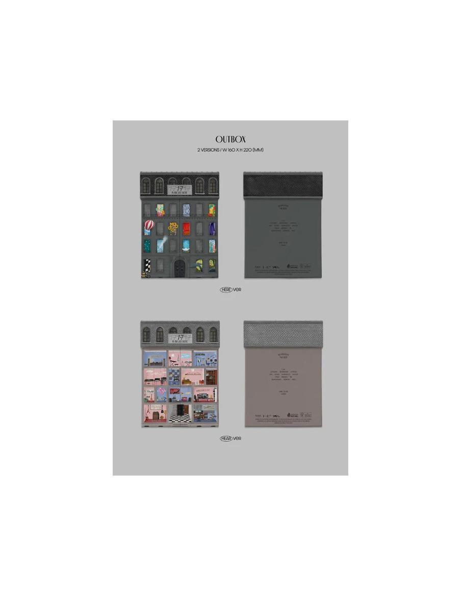 SEVENTEEN - Best Album - 17 Is Right Here  - SEVENTEEN - Best Album - 17 Is Right Here

2 Versiones: HERE (ventanas) / HEAR (hab