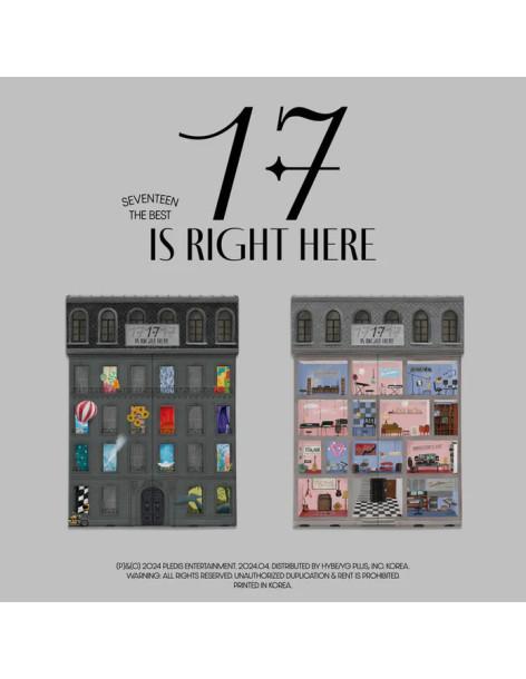 SEVENTEEN - Best Album - 17 Is Right Here  - SEVENTEEN - Best Album - 17 Is Right Here

2 Versiones: HERE (ventanas) / HEAR (hab