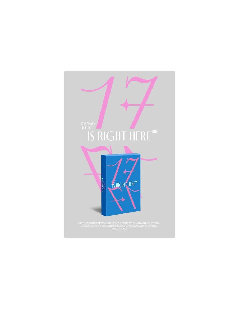 SEVENTEEN - Best Album - 17 Is Right Here (DEAR Ver.)  - 
SEVENTEEN - Best Album - 17 Is Right Here (DEAR VER.)

(Versión Aleato