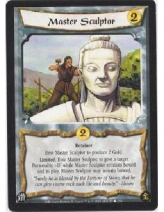 Master Sculptor  - RetainerBow Master Sculptor to produce 2 Gold.Limited: Bow Master Sculptor to give a target Personality -1F w