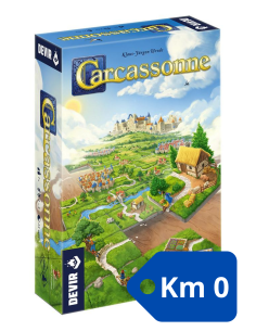Carcassonne KM 0  - Explora nuevos horizontes de diversión con nuestra colección de juegos de mesa Kilómetro 0, donde la emoción