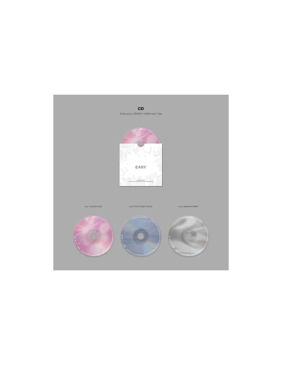 LE SSERAFIM - Easy (3er Mini Album)  - LE SSERAFIM - Easy (3er Mini Album)
3 Versiones: Vol.1 (rosa) / vol.2 (azul) / vol.3 (gri