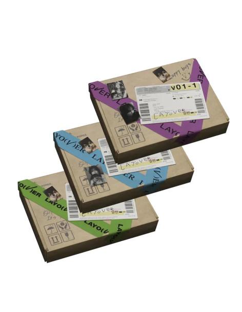 BTS - V - Layover (1st Solo Album)  - Libro fotográfico A (124 páginas)Fotolibro B de 20 páginasLibro de letras (12 páginas)2 Po