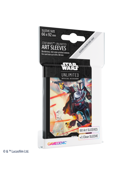 Star Wars: Unlimited - Art Sleeves: Mandalorian (60)  - 