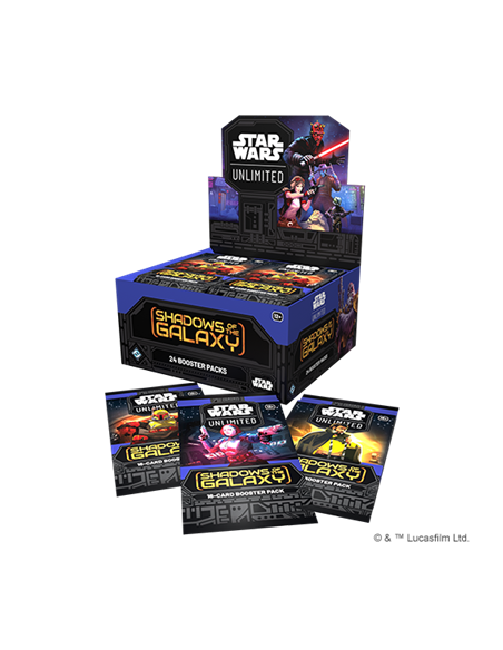 Star Wars Unlimited: Shadows of the Galaxy. Booster Box (24) English  - 