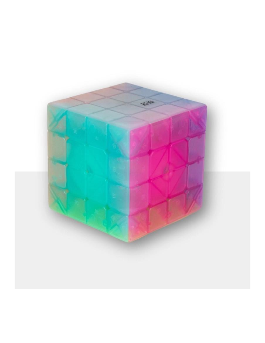 4x4x4 Qiyi Jelly Warrior Cube  - 