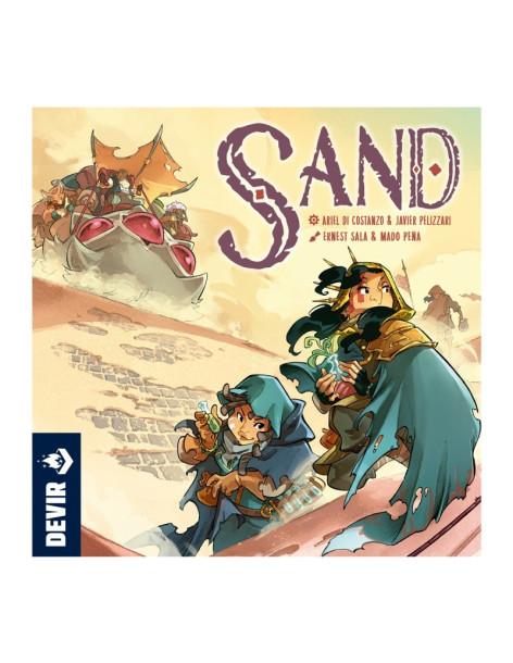 Sand. Juego de Mesa  - SAND. Recorre un desierto lleno de oportunidades! A lomos de tu fiel oruga transportarás toda clase de me